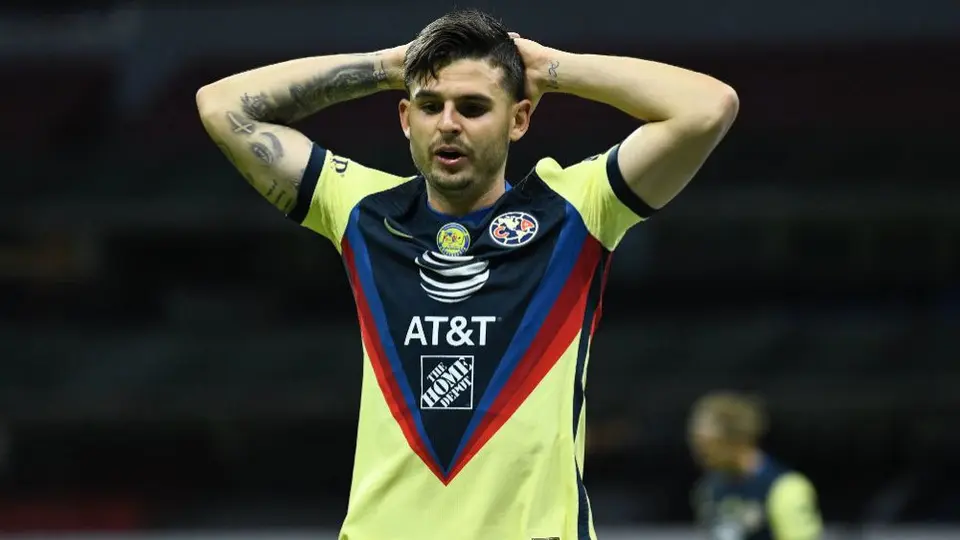 América: Nico Benedetti salió lesionado y entre lágrimas ante León