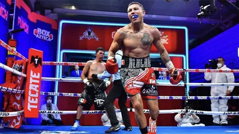 Alacrán Berchelt dio positivo por Covid-19; se preparaba para enfrentar a Óscar Valdez