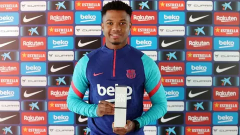 Barcelona: Ansu Fati, elegido mejor jugador joven del mundo