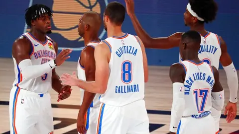 NBA: Thunder venció a Rockets e igualó la serie a dos