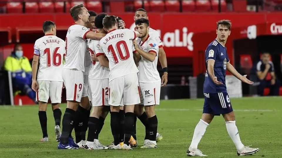 Néstor Araujo: Celta de Vigo cayó en su visita al Sevilla y se hunde en el fondo de la tabla