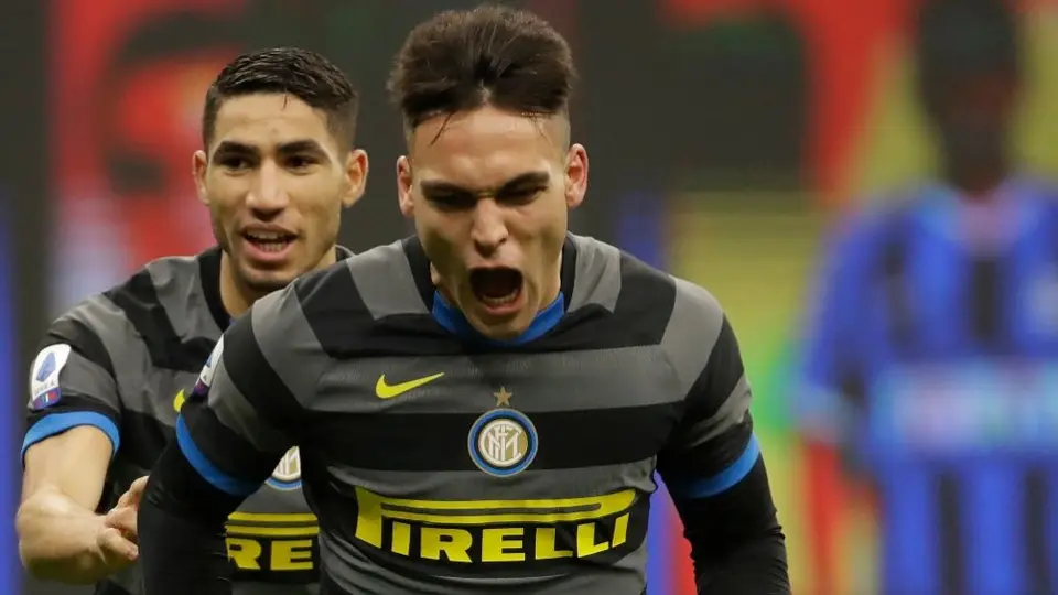 Serie A: Inter de Milán goleó al Beneventto con gran actuación de Lautaro Martínez