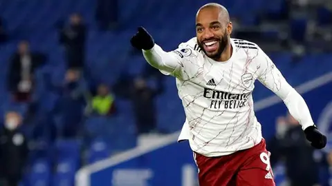 Arsenal derrotó al Brighton con solitario gol de Alexander Lacazette