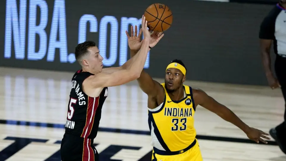 NBA: Duncan Robinson guió al Heat a segunda victoria sobre los Pacers