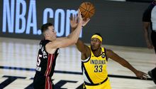 NBA: Duncan Robinson guió al Heat a segunda victoria sobre los Pacers