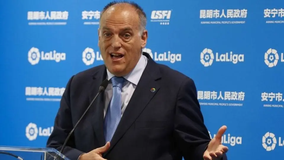 Javier Tebas: ‘LaLiga tiene un exceso de gasto de 500 millones de euros’