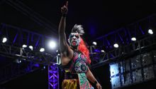 Psycho Clown, el héroe de la noche pese a la derrota