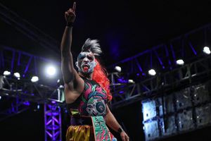 Psycho Clown, el héroe de la noche pese a la derrota