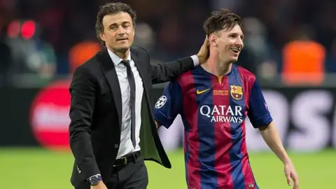 Lionel Messi: 'Pep Guardiola y Luis Enrique, los mejores técnicos'