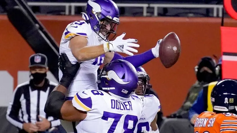 NFL: Minnesota Vikings derrotaron a los Chicago Bears que siguen a la baja