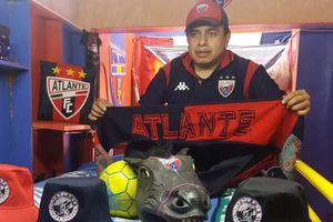 Atlante: 'Potro Corona', el fan azulgrana que lleva los colores en el corazón