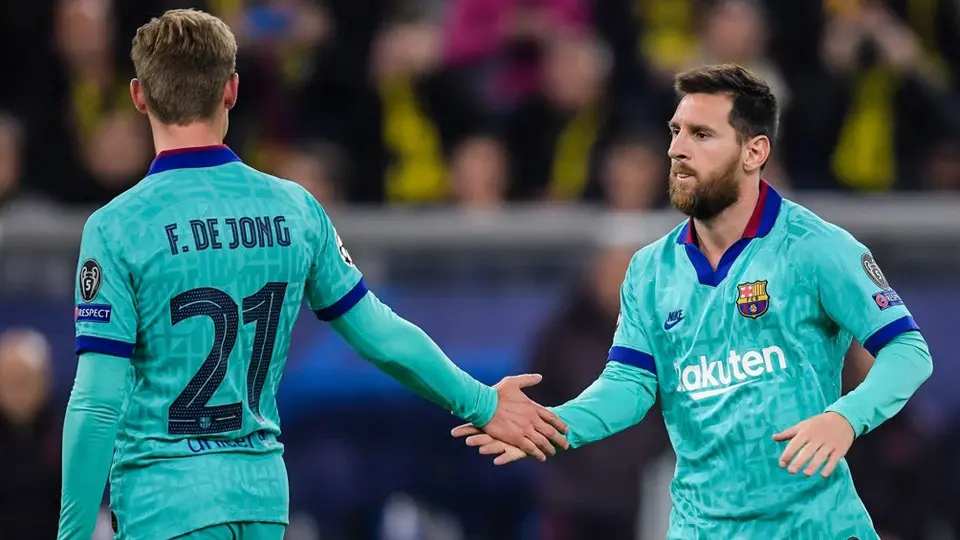 Frenkie de Jong sobre Messi: "Es el mejor jugador de la historia"