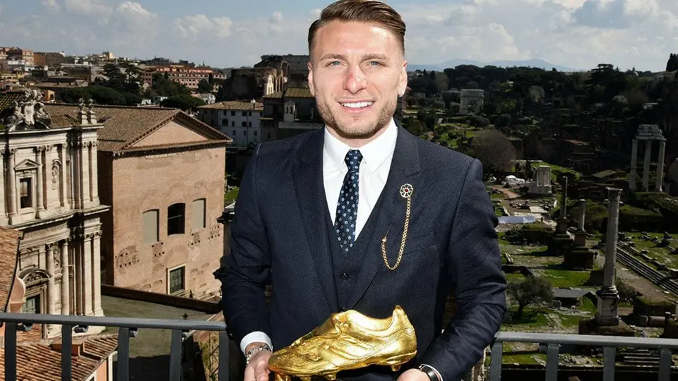 Ciro Immobile: Recibió la Bota de Oro 2019-2020 en Roma