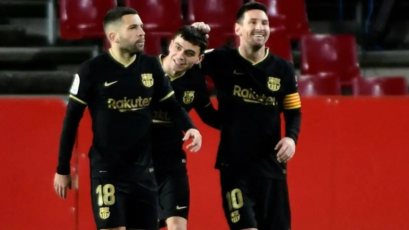 Video: Mateo Messi 'enloqueció' viendo el golazo de tiro libre de su padre
