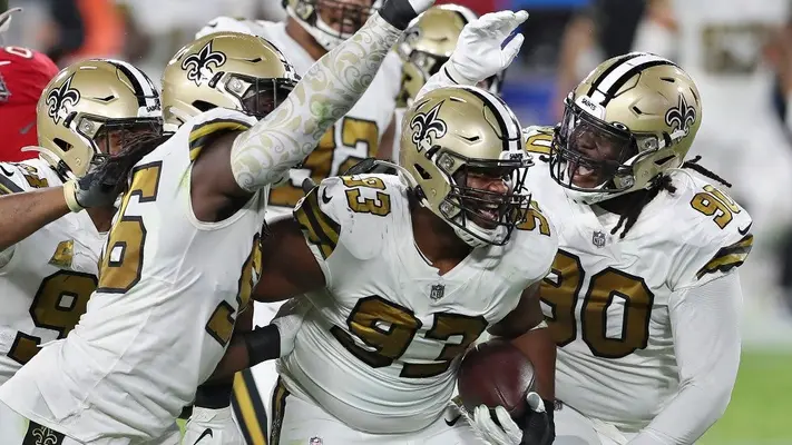 Saints propinó histórica paliza como visitante a Tom Brady y los Buccaneers