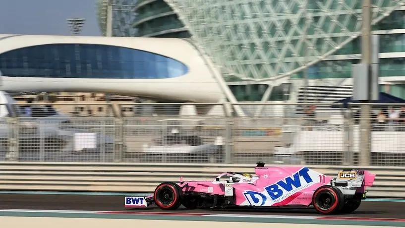 Checo Pérez sobre su última carrera con Racing Point: 'Quiero irme en todo lo alto'
