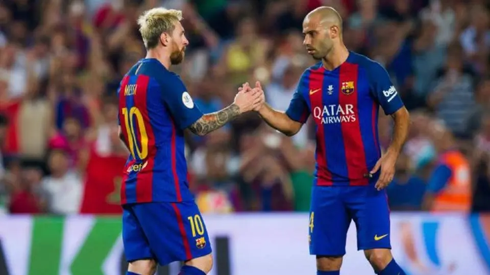 Messi mandó emotivo mensaje a Mascherano y Gago por sus respectivos retiros