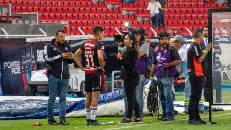 Mafer Alonso, hija de Emilio Fernando Alonso, estuvo en cancha en el Atlas vs Pumas