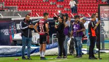 Mafer Alonso, hija de Emilio Fernando Alonso, estuvo en cancha en el Atlas vs Pumas