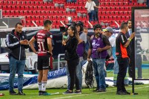 Mafer Alonso, hija de Emilio Fernando Alonso, estuvo en cancha en el Atlas vs Pumas
