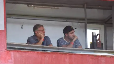 Tata Martino: Acudió al estadio de Newell's Old Boys en Argentina