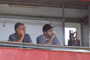 Tata Martino: Acudió al estadio de Newell's Old Boys en Argentina