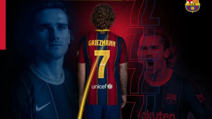 Video: Antoine Griezmann presentó su nuevo dorsal en Barcelona con Kevin Durant