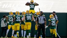 NFL: Aaron Jones brilló en la victoria de los Packers Green Bay sobre Detroit Lions