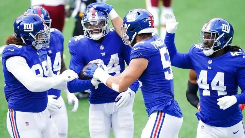 NFL: New York Giants venció a Washington y consiguió su primera victoria de la temporada
