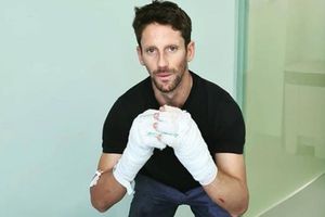 F1: Romain Grosjean mostró cómo quedó su mano tras accidente en GP de Bahrein