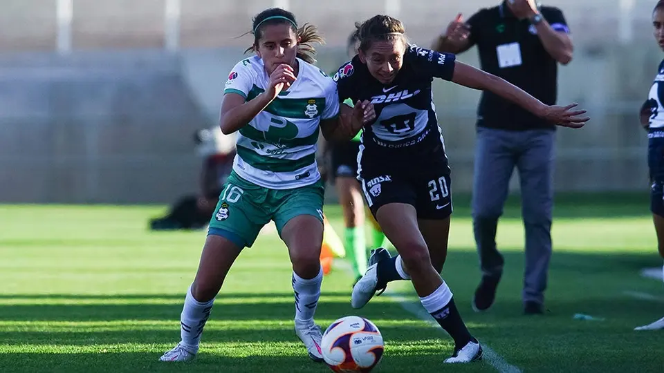 Pumas Femenil empató contra Santos y alargó su racha sin ganar