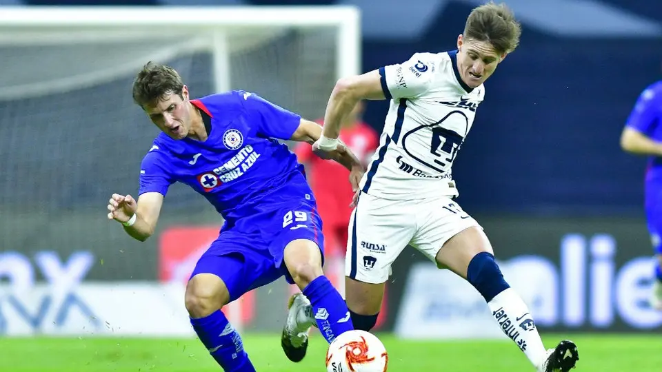 Liga MX: Pumas, con ligero dominio sobre Cruz Azul en Liguilla
