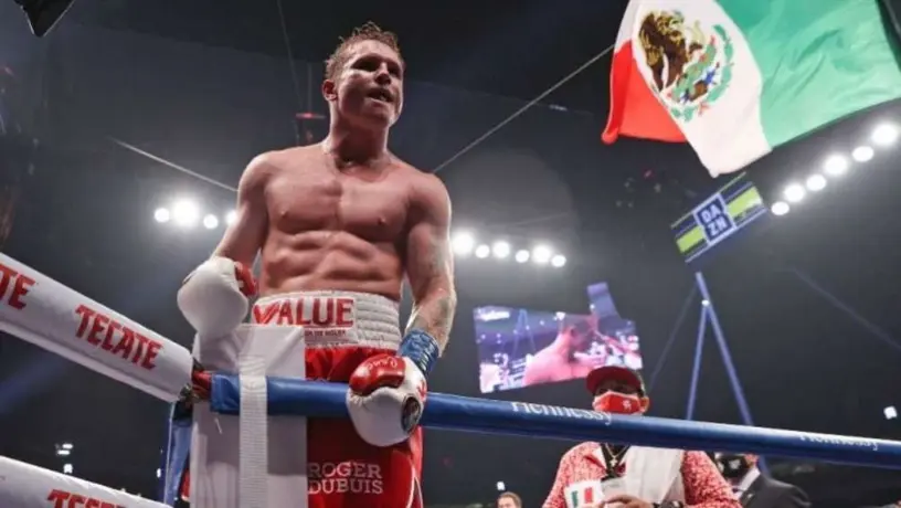 Canelo Álvarez a Óscar Valdez: 'Felicidades, que pin... orgullo'