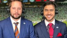 Video: Comentaristas de futbol probaron sus habilidades narrando la MLB