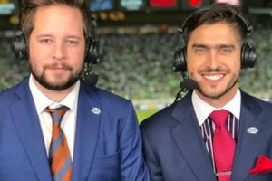 Video: Comentaristas de futbol probaron sus habilidades narrando la MLB