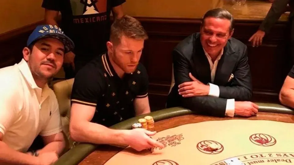 ¿Canelo Álvarez y Luis Miguel celebraron juntos el triunfo del boxeador?