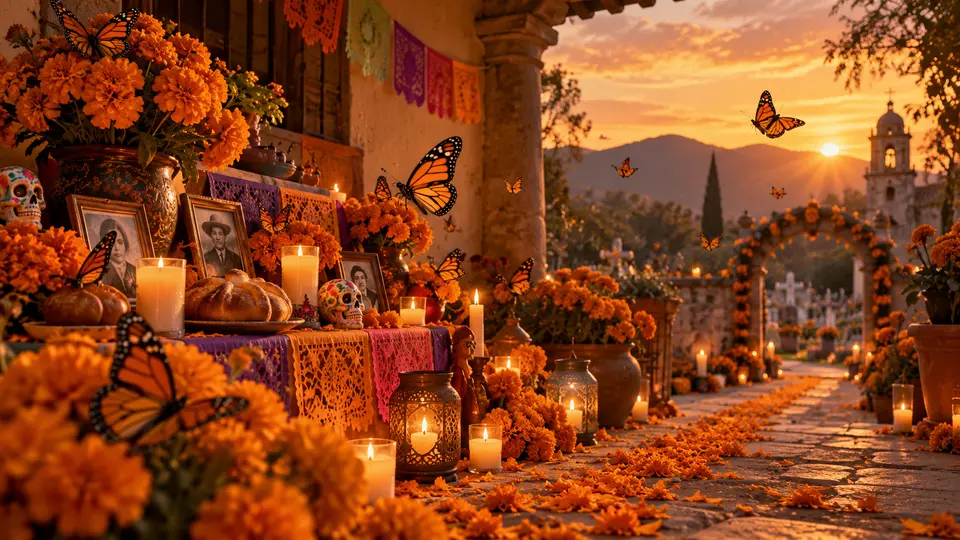¿Qué significa que una mariposa monarca llegue a tu casa en Día de Muertos? Esta es la creencia mexicana