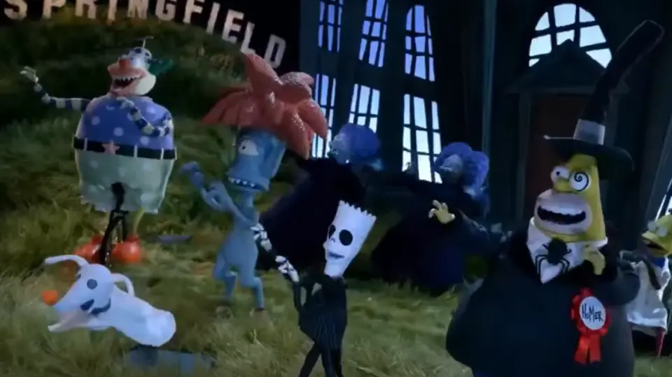 Los Simpson preparan un especial inspirado en la película de Tim Burton. / Nocturninos