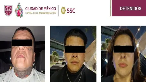 El arresto ocurrió en la colonia San Pedro El Chico, en la alcaldía Gustavo A. Madero./ SSC