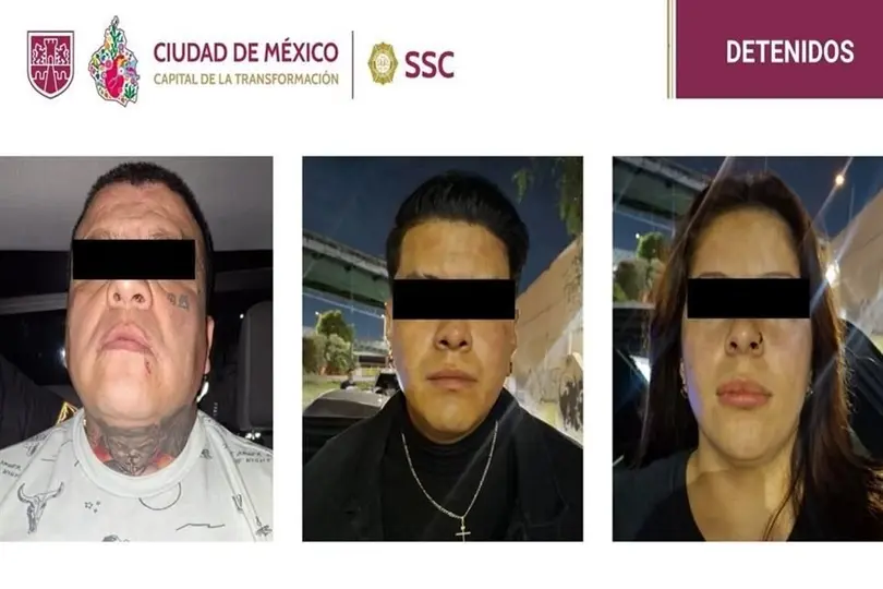 El arresto ocurrió en la colonia San Pedro El Chico, en la alcaldía Gustavo A. Madero./ SSC
