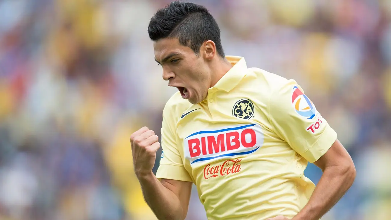 Raúl Jiménez celebra gol con América | MEXSPORT