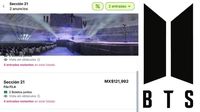 Boletos de BTS en México se revenden hasta en 120 mil pesos tras agotarse la preventa