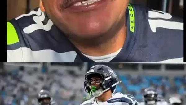 Así se sorprende a un real fan de Seahawks