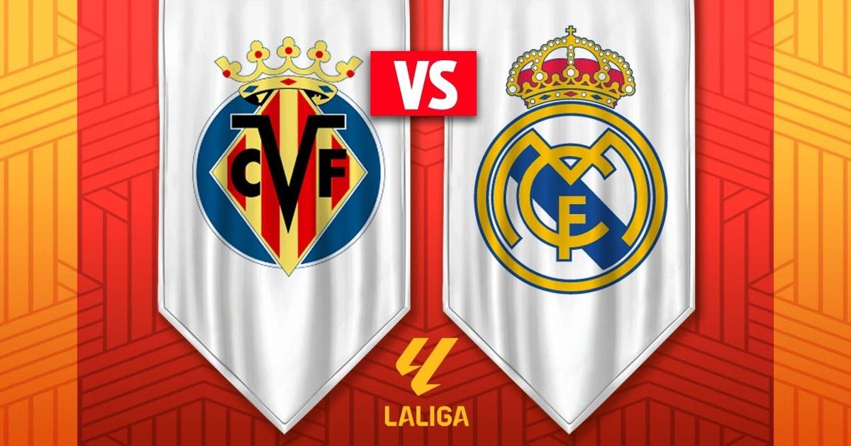 LaLiga: ¿Dónde y a qué hora ver el Villarreal vs Real Madrid de la ...