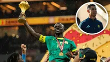 Cristiano Ronaldo da 'peculiar' bienvenida a Sadio Mané tras título africano con Senegal