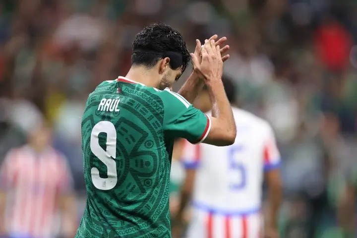 Raúl Jiménez en festejo con la Selección Mexicana | MEXSPORT