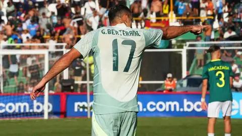 Germán Berterame anotó el único gol del partido del Tri ante Bolivia