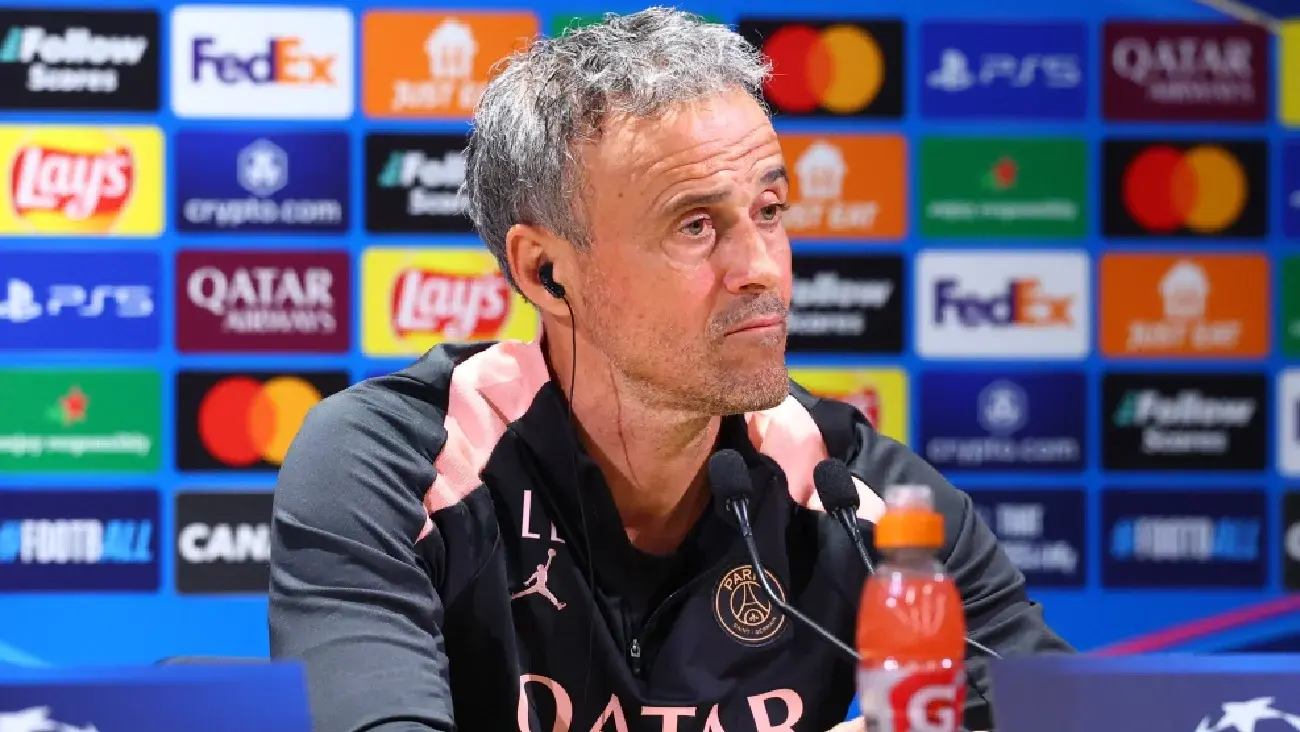 Luis Enrique estalla contra periodistas | X:PSG_inside