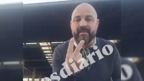 El fanático de Real Madrid lanzó un video para defenderse | CAPTURA