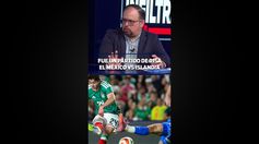 FUE UN PARTIDO DE RISA EL MÉXICO VS ISLANDIA